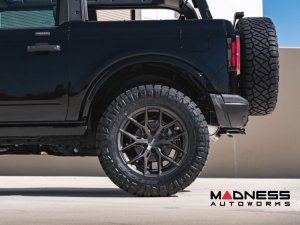 Ford Bronco Custom Wheels - HF6-4 by Vossen - Matte Gunmetal Ford Bronco Custom Wheels - HF6-4 by Vossen - Matte Gunmetal